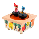 Trousselier – Rotkäppchen – tanzende Spieluhr – Spieluhr – ideales Geburtstagsgeschenk – 2 abnehmbare Figuren – einfach zu handhaben – Frühlingsmusik von Vivaldi – Farbe Mehrfarbig, S95095, groß. Babyspielzeug Naty Shop Standardtitel