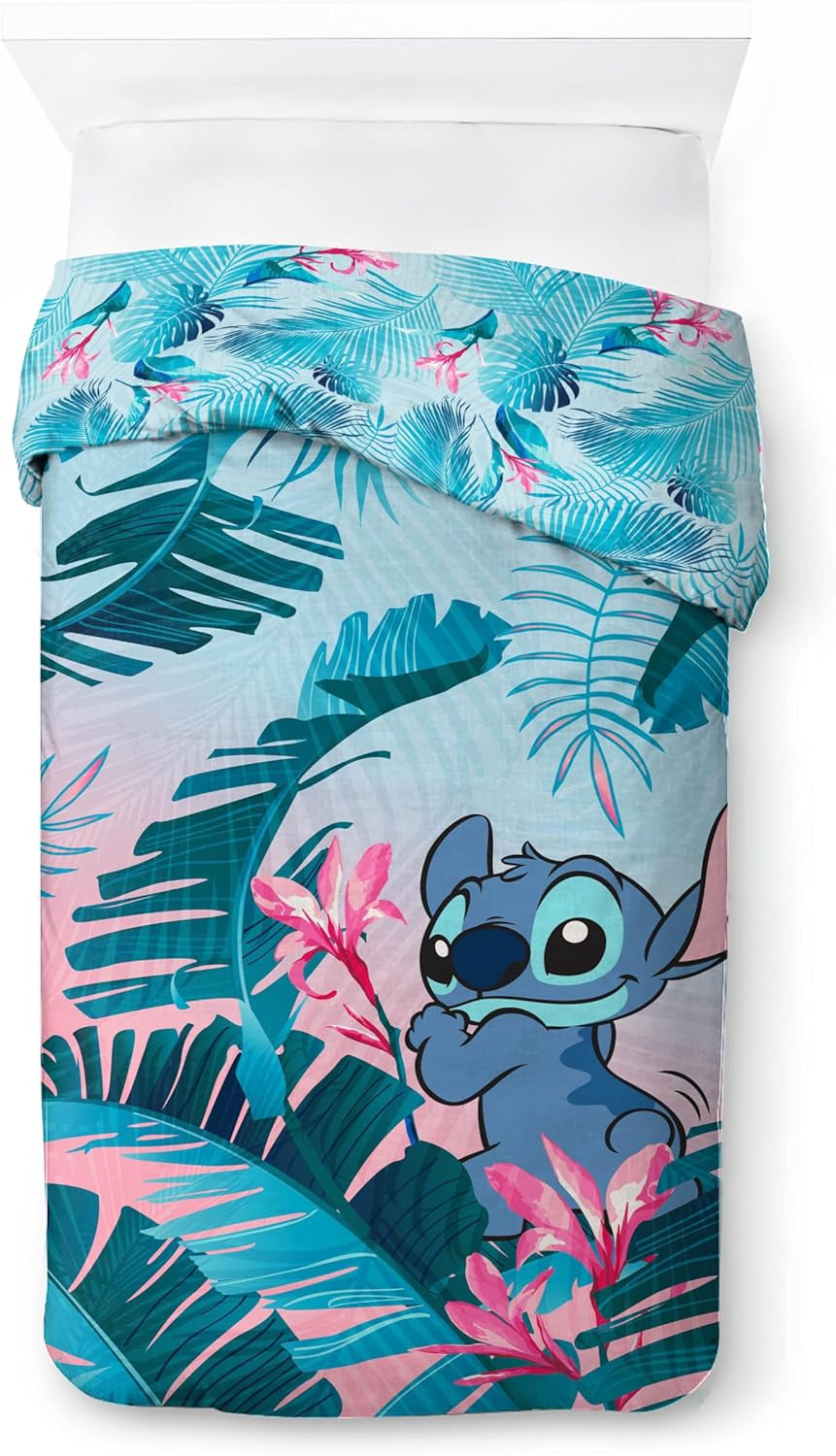 Bettwäsche-Set für Kinder Lilo And Stitch Floral Bettwäsche – Kinder Naty Shop