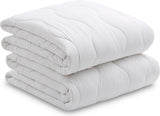 Degrees Home - 4 Estaciones - Nordische Steppdecke, 180 cm, 2 Steppdecken. Winter: Fasern 270 g/m2; Sommer 170 Gr/M2-260X240 cm Bettdecken und Steppdecken Naty Shop Weißes Bett 180 cm