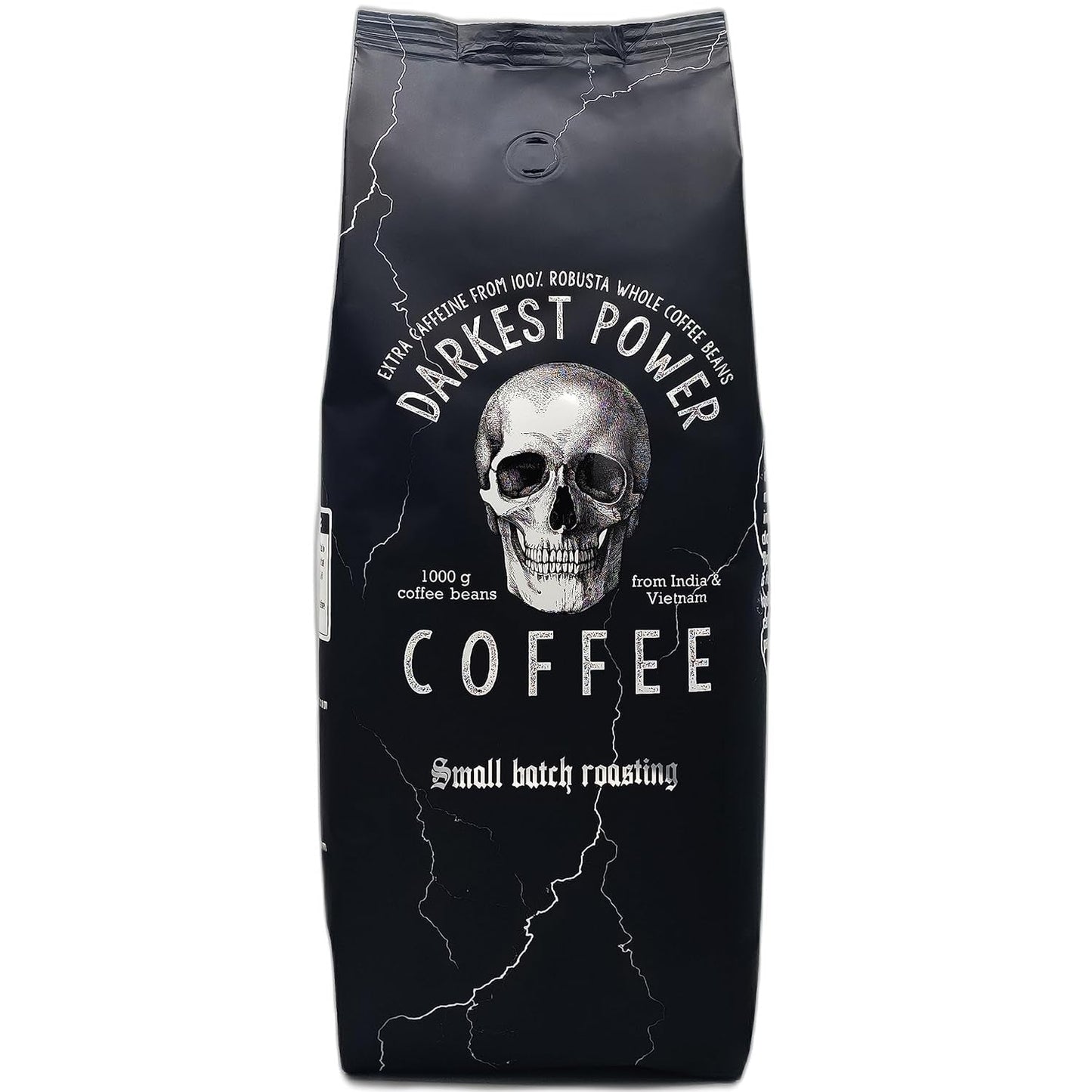 | Kaffeebohnen extra stark | Espresso 100 % Robusta | viel Koffein wenig Säure | 1000g ganze Kaffeebohnen | geigeint für Vollautomatik | mit Zufriedenheitsgarantie