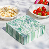 Talking Tables Table Kind Einwegservietten, weiche Papierservietten, grüne Blätter, für Hochzeit oder den täglichen Gebrauch, umweltfreundlich, kompostierbar, recycelbar, hergestellt in EU 2