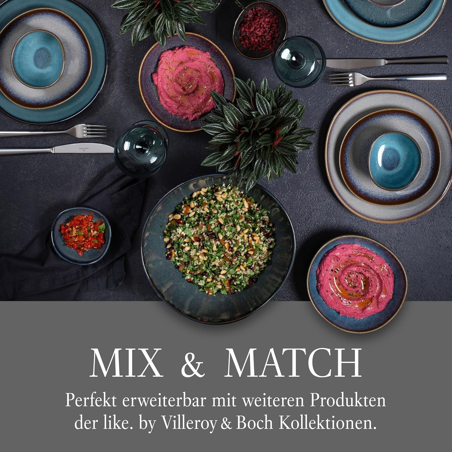 Lave Beige Tischset von Villeroy & Boch, 4-teilig, ca.