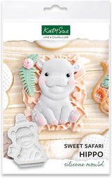 Katy Sue, Sweet Safari Silikonguss, Naty Shop Kitchen Hipopotam
