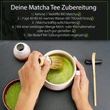 Zeremonieller Matcha BIO-Qualität 100G grüner Tee 100 % Bio-Grüntee-Matcha-Pulver