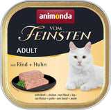 animonda Vom Feinsten Nassfutter für ausgewachsene Katzen, Hühnersorte, 6 x 100 g