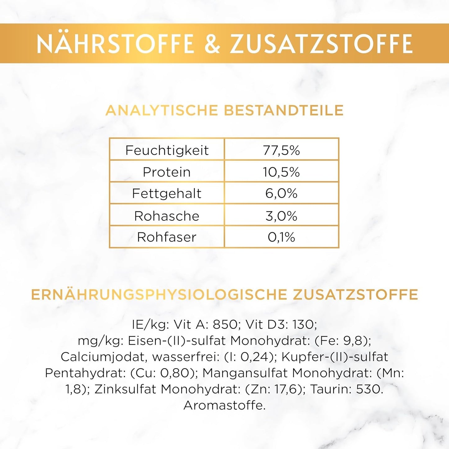 Gourmet Gold Fine Paste Katzenfutter nass, mit Huhn, 12er Pack (12 x 85g)