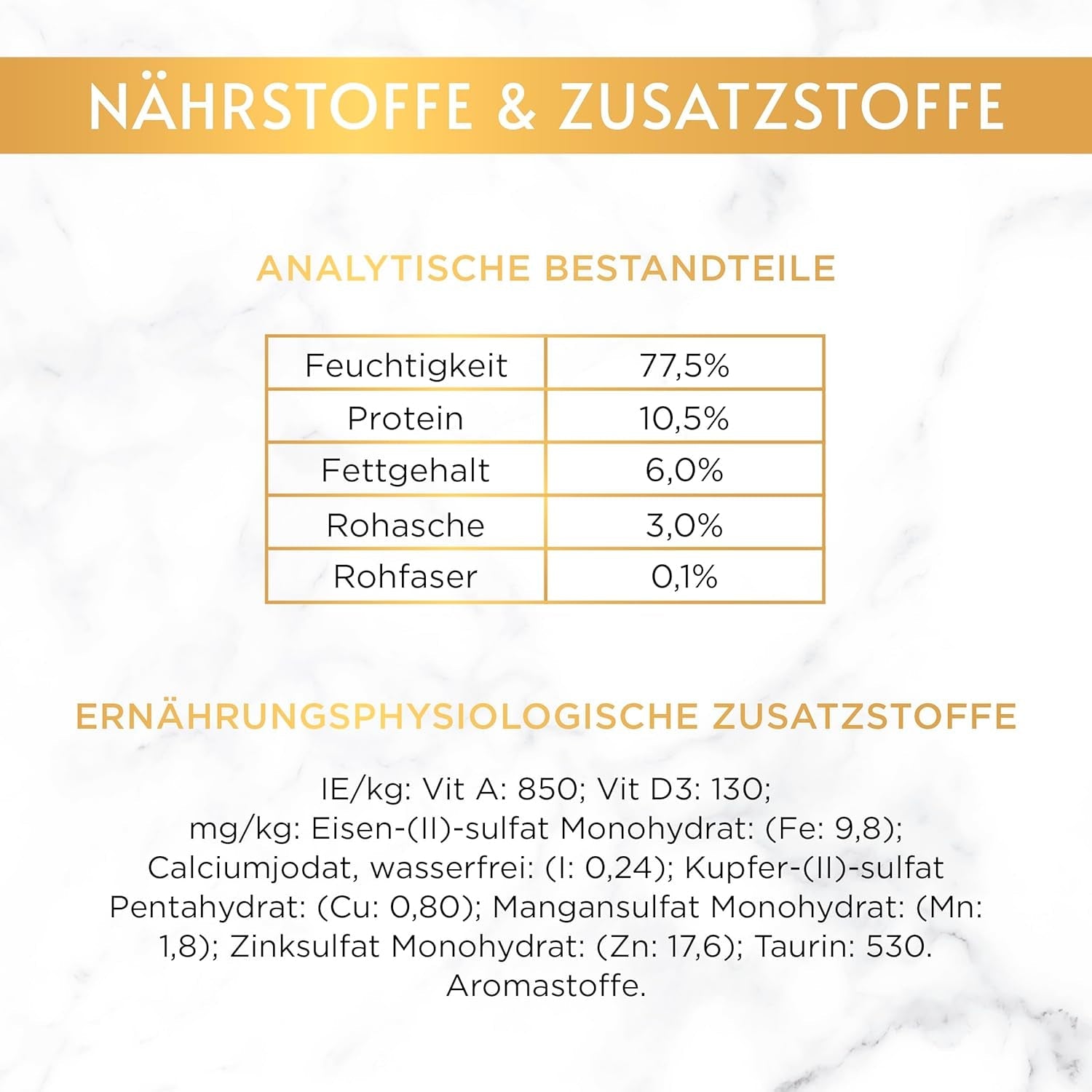 Gourmet Gold Fine Paste Katzenfutter nass, mit Huhn, 12er Pack (12 x 85g)