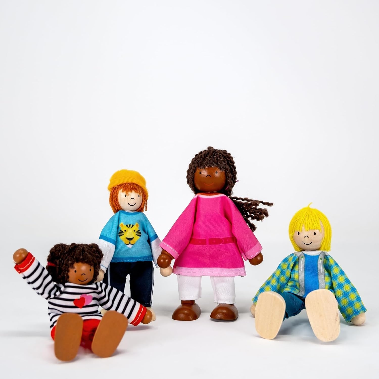 51463 – Flexible Puppen Interkulturelle Familie