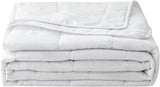 Sommerdecke 155 x 220 Leichte Sommerdecke 90 g/m² Steppdecke 155 x 220 cm dünne Steppdecke ohne Bezug verwendbar kühlende Steppdecke weich gemütlich weiß Steppdecken und Steppdecken Naty Shop Sommerdecke 155 x 220 cm