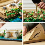LEGO 21058 Architecture The Pyramid of Cheops Building Kit for Craft as a Creative Hobby, Gift Idea for Adults, Men, Women, Mother, Father, Creative Activity, Famous Landmarks Collection Building Sets Besuchen Sie den LEGO-Store