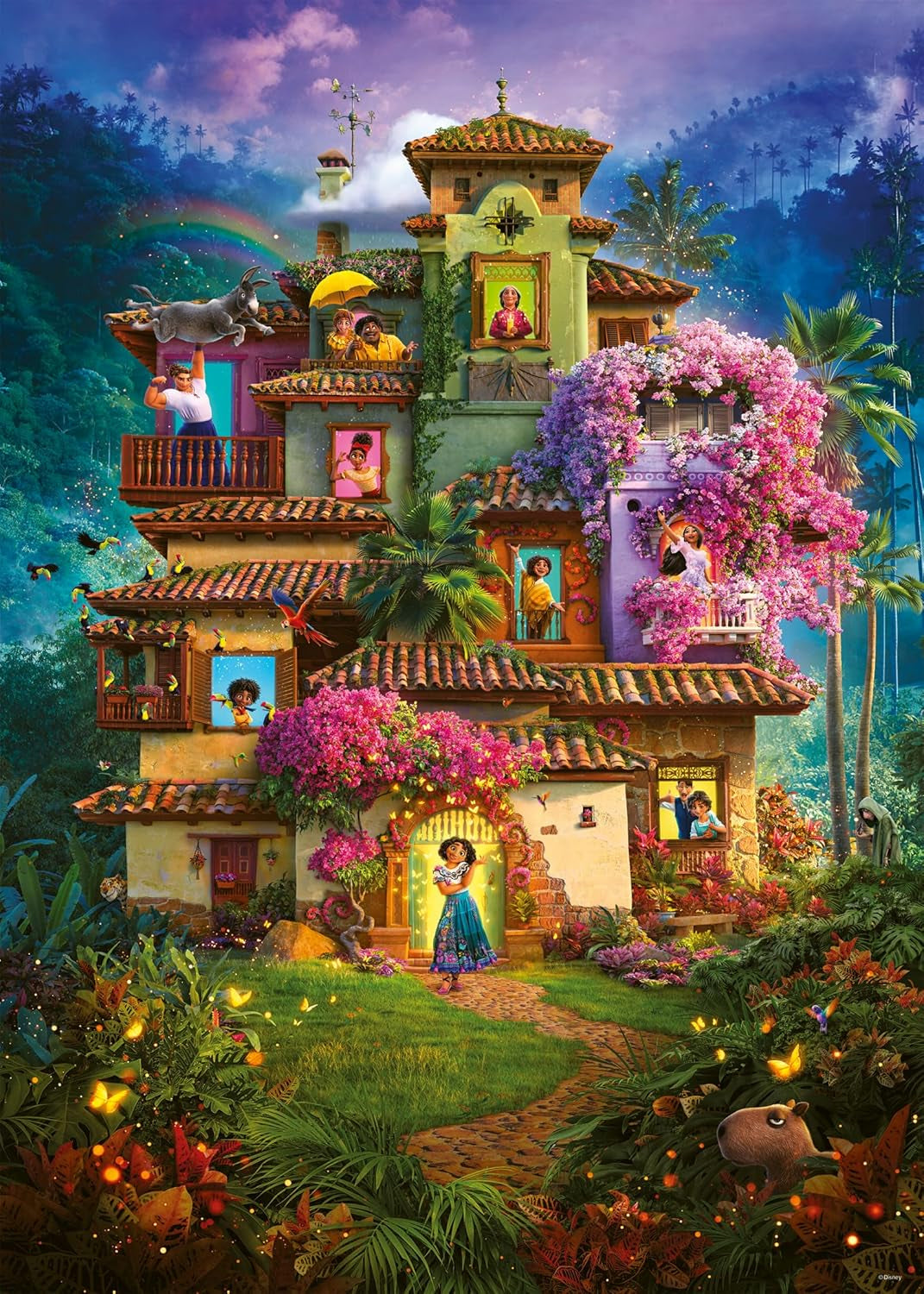 Ravensburger Puzzle 12000608 - Encanto - 1000 Teile Disney Encanto Puzzle Für Erwachsene und Kinder ab 14 Jahren Puzzle Naty Shop Classic