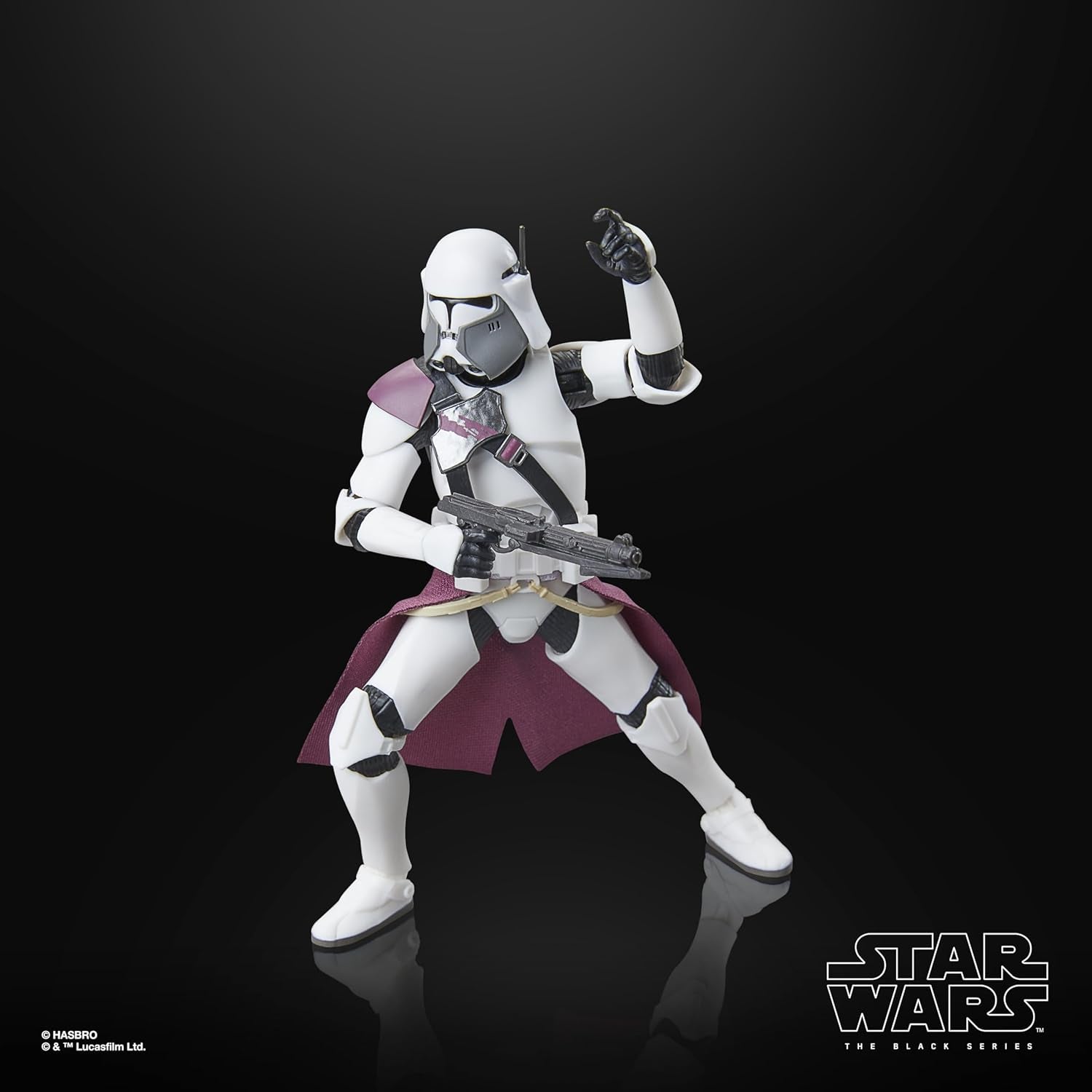 Star Wars Black Series Clone Commander Bacara, Star Wars: Ahsoka Premium-Sammelfigur (15 cm) Actionfiguren Naty Shop