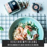 Ankerkraut Aglio e Olio, italienische Gewürzmischung für Pasta und klassische Spaghetti-Nudeln, 120g im Aromabeutel