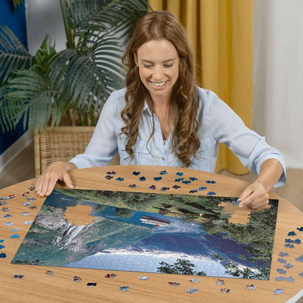 Ravensburger Puzzle 12000475 – Norwegischer Fjord – 1000 Teile Puzzle für Erwachsene und Kinder ab 14 Jahren, norwegisches Landschaftspuzzle Puzzle Naty Shop