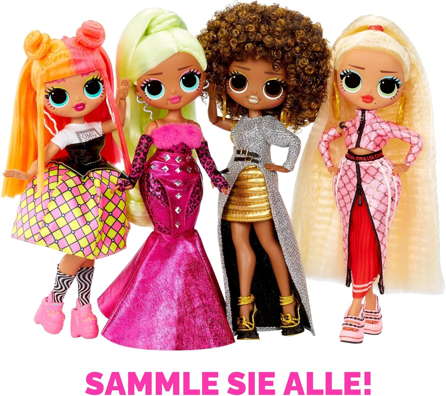 LOL Überraschung! OMG Fashion Doll – Geschenkartikel – mit vielen Überraschungen, darunter austauschbare Mode und tolle Accessoires – ideal für Kinder ab 4 Jahren, Pink
