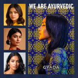 GYADA COSMETICS, Hyalurvedisch stärkende ayurvedische Kompresse, professionelle Behandlung für feines und schwaches Haar, Anti-Frizz mit Methi, Maca, neutralem Henna, 200 ml Naty Shop Haarmaske