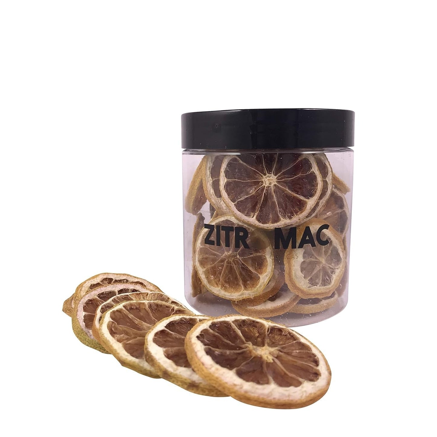 45 g getrocknete Zitronenscheiben, getrocknete Fruchtscheiben für Cocktails, getrocknete Zitrone für Weihnachtsdekoration, Glühwein, Tee, Backen | 100 % natürliche getrocknete Zitronen, dehydrierte Produkte Naty Shop 45 g