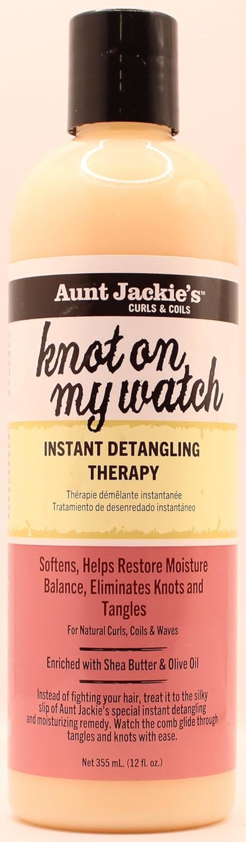 Knot On My Watch Instant Detangling Therapy 355 ml (2er-Pack) von Aunt Jackie Weitere Tools Entwirrungsprodukte Naty Shop Standardtitel