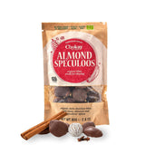 Bio-Häppchen – Zimtmandeln und dunkle belgische Schokoladenmandeln / Ohne Zuckerzusatz, ohne Süßstoffe / Vegan und Fair Trade / 1 x 85 g