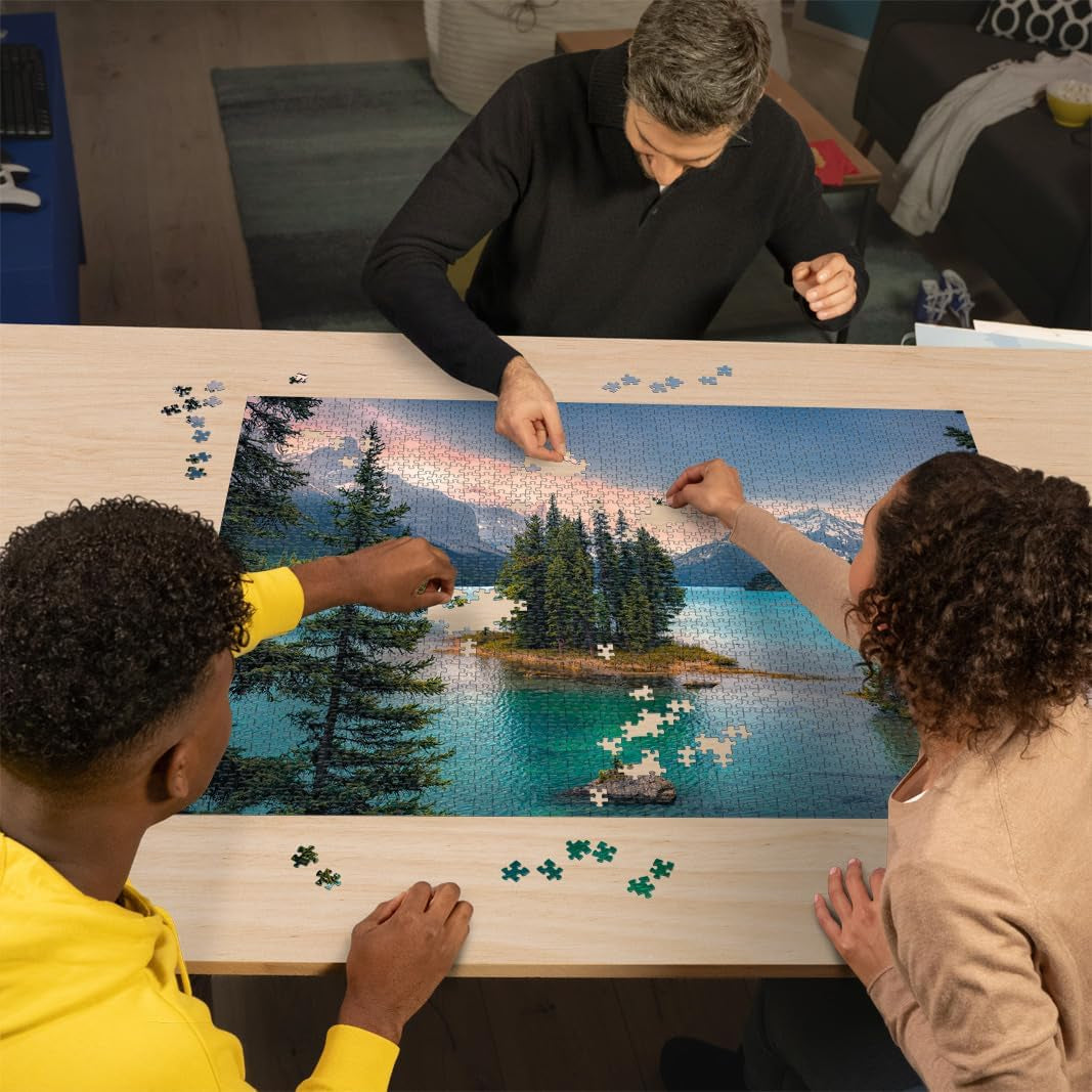 Ravensburger Puzzle 16714 – Spirit Island Kanada – 2000-teiliges Puzzle für Erwachsene und Kinder ab 14 Jahren, Landschaftspuzzle mit Kanada-Motiv. Puzzle Naty Shop