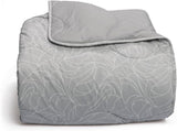 Foppapedretti Nacht&Natura Steppdecke für Doppelbett 2P; Perlwelle, Bezug aus 100 % Baumwolle, hergestellt in Italien. Steppdecken und Steppdecken Naty Shop Standardtitel