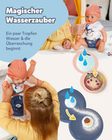 Baby Born Emma Puppe im Dschungel-Stil – 43 cm – 10 Funktionen inklusive Zubehör und Body in Unisex-Farben – Funktioniert ohne Batterien – Geeignet für Kinder ab 3 Jahren