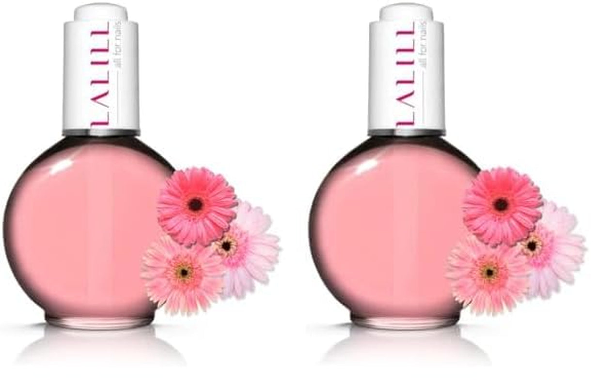 LALILL Nail Cuticle Oil 75Ml – Himbeere Nagelpflegeöl – Nagelöl Pflege Für Nägel Nagelhaut – SPA Maniküre Naildesign Hände – Vegan – Mit Pipette