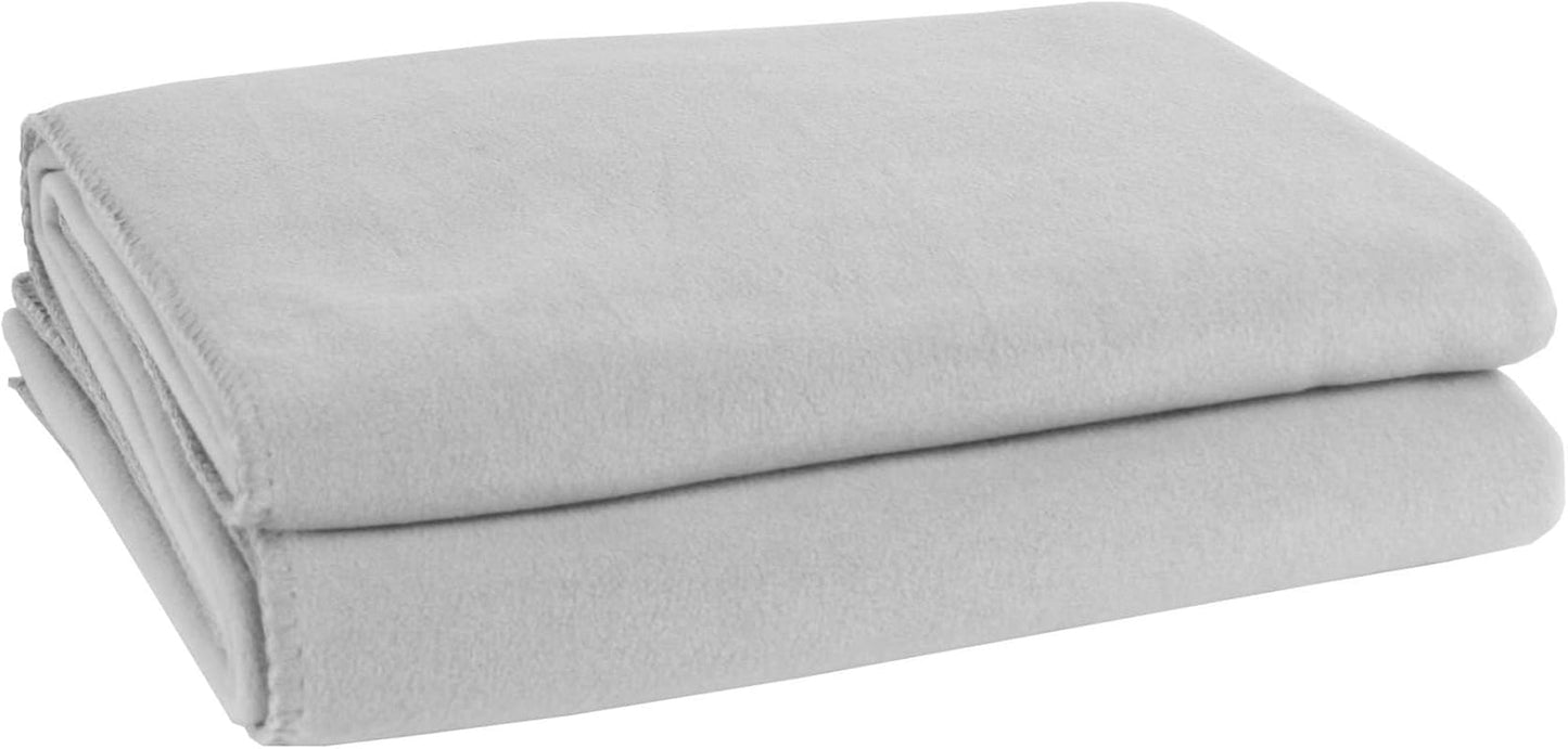 Zoeppritz Decke in der Farbe: Rot, Aus 65 % Polyester, 35 % Viskose hergestellt, Größe: 160X200 Cm, 103291-235-160X200