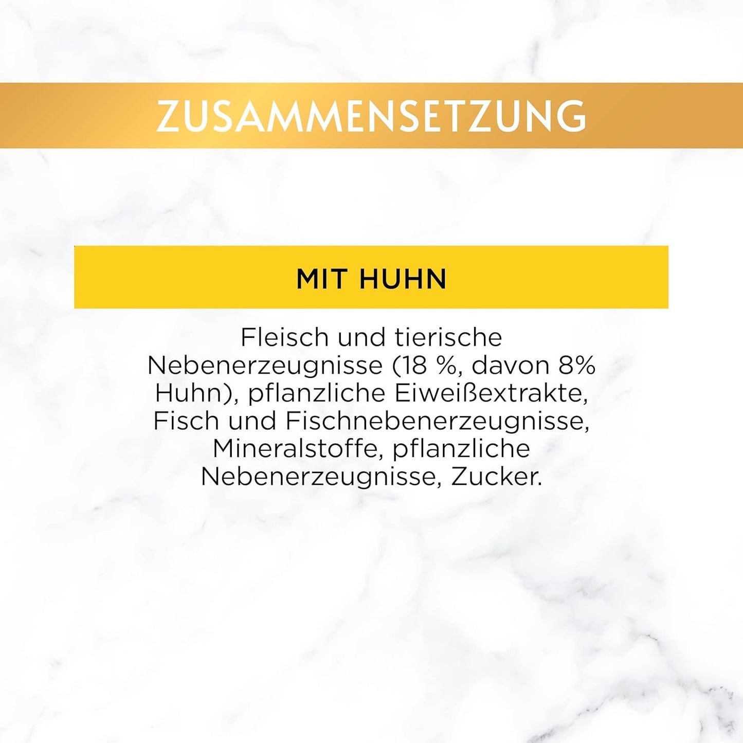Gourmet Gold Succulent Fine Strips, Nassfutter für Katzen mit Huhn, 12er Pack (12 x 85 g)