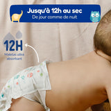 - Windelgröße 4+ 9-20 kg – Ökologische Babywaidern – natürliche Babypflege, hypoallergen, ohne Parfüm und auslaufsicher – Hermestellung in Frankreich – 126 Wegwerfwindeln – 1 Monat