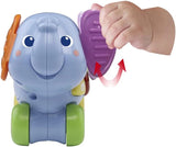 Vtech Baby Little Pushing Elephant – Interaktives Schiebe- und Spielspielzeug – Mit Liedern, Melodien, Sätzen und Geräuschen – Für Kinder im Alter von 6–36 Monaten Babyspielzeug Naty Shop