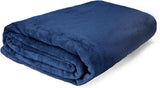 HOMLA Flauschige und warme rote Fleecedecke – für Sofa und Bett. Bequeme Decke. Sofadecke. Wohnzimmerdecke – pflegeleicht. 150 x 200 cm. Rosa Betten und Decken. Besuchen Sie den HOMLA-Store. Marineblaues Mukava-Polyester, 200 x 220 cm