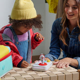 + Interaktiver Geschichtenerzähler für Kinder mit Audioinhalten von 0 bis 10 Jahren, Audiobox mit Klangfigur -Me, Nachtlicht, Schlafroutine, musikalisches Lernspiel, italienische Version Jucarii Bebe Naty Shop