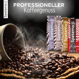 Spetema Kaffeebohnen Ragazzi Espresso Bar – 50 % Arabica & 50 % Robusta, Intensität 8/10, Mittlere Röstung, Zartes Aroma & Dichtes Geschmackserlebnis, 1 kg.