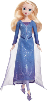 Mattel Disney Die Eiskönigin Elsa-Puppe, Die Eiskönigin-Puppe mit gekämmten blonden Haaren, Möbel, abnehmbare Schuhe, Disney-Geschenke, Spielzeug für 3 Jahre, HLW47 Naty Shop Elsa-Puppen im Eiscreme-Look