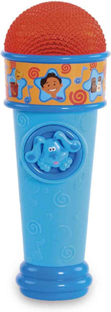 Blue and Tips Blaues Mikrofon Blues Clues Cartoon-Hundespielzeug für Jungen und Mädchen ab 3 Jahren Mehrfarbiges Babyspielzeug Naty Shop