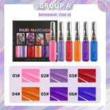 Sofortige Haarfarbe, 6 Farben, temporäre Haar-Mascara für Mädchen und Frauen, waschbare Haarkreide, Regenbogen-Haar-Mascara, Haarfarbe für Karneval, Halloween, Cosplay, Party, Geburtstag (A), Naty Shop Haarfarbe
