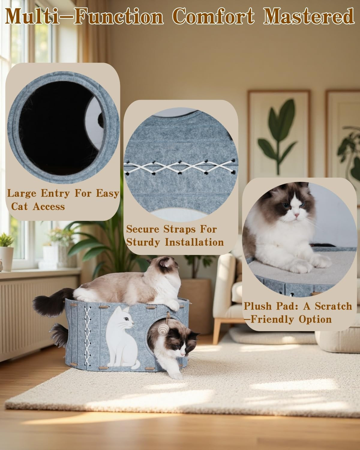Decken und Möbel, Haustiere, Höhlen und Häuser, Katzen, Betten für Katzen, Katzenbetten, Matratzen