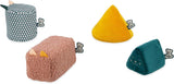KALOO - Reize - 4 evolutionäre Formen mit Geräuschen - Produkte für Kinder - Stapelspiel - Hör- und Greiffähigkeiten - Ab der Geburt, K227002 Babyspielzeug Naty Shop