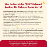 Animonda Carny Nassfutter für Katzen Truthahn + Huhn + Garnelen (6 x 800 g), getreidefreies, zuckerfreies Nassfutter mit frischen Fleischzutaten
