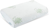 Maximex Visco Nackenstützkissen, atmungsaktives Stützkissen mit ergonomischer Schaumstofffüllung, höhen- und höhenverstellbares Nackenstützkissen für einen erholsamen Schlaf, mit Aloe Vera Naty Shop Standardkissen Standardtitel