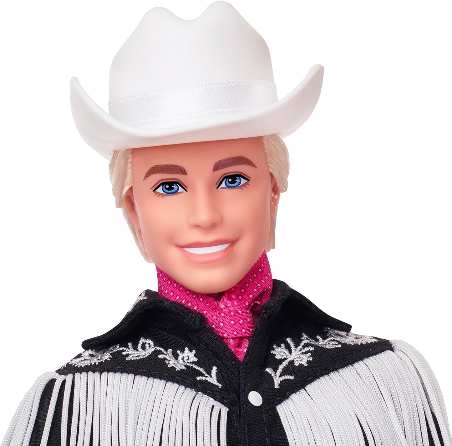 BARBIE the MOVIE Ken – Sammlerpuppe im Western-Outfit, Vintage-Hemd, Cowboyhut, weißen Stiefeln aus dem Film für Kinder ab 3 Jahren, HRF30 Naty Shop Dolls