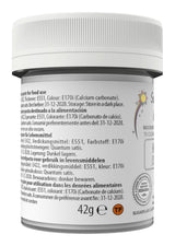 Lebensmittelfarbe Sugarflair Max Concentrated White Extra, hochkonzentrierte Lebensmittelfarbe für Marzipan und Fondant, Pastenfarbe Max Concentrate – 42 g