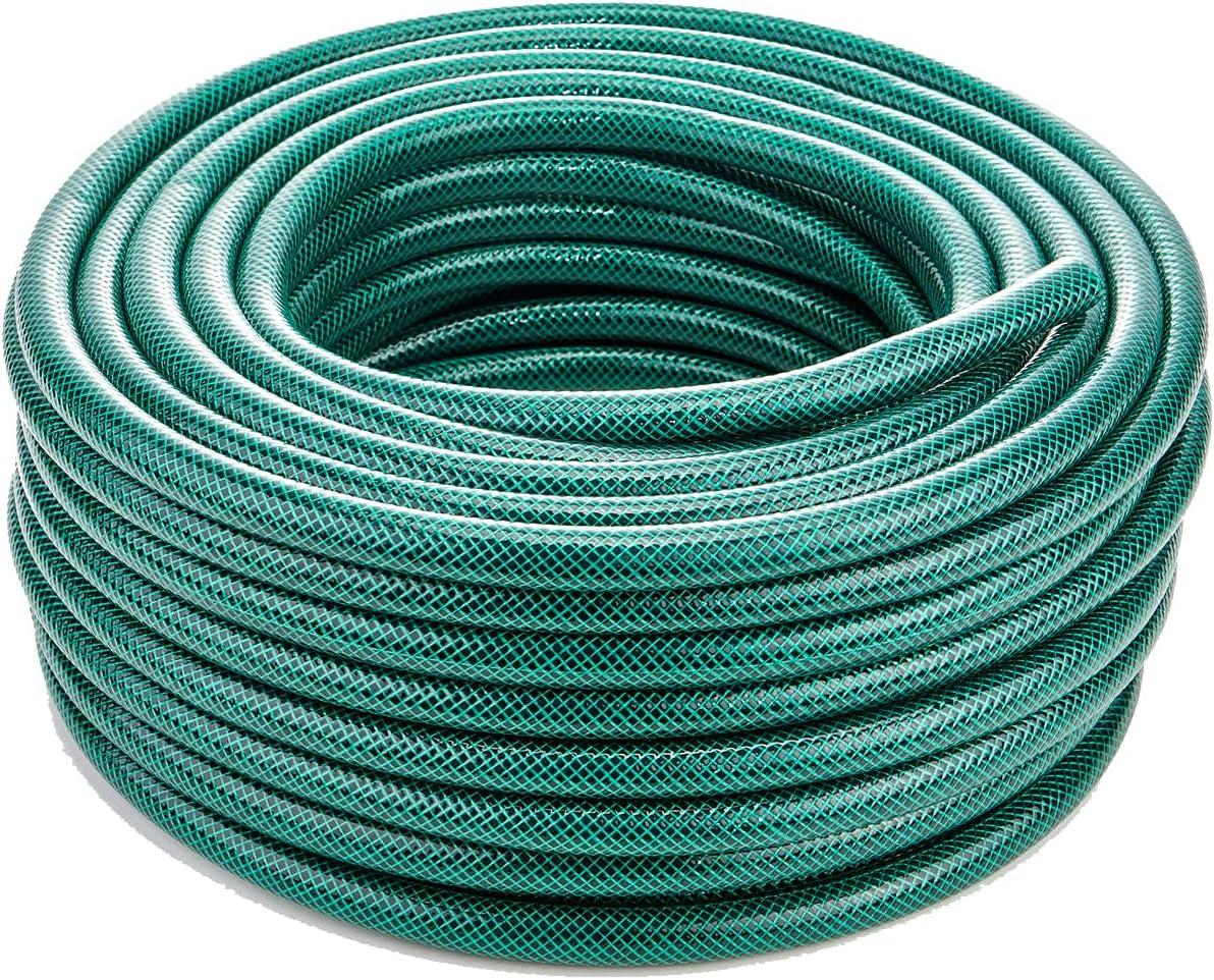 30 Meter langer, verstärkter PVC-Gartenwasserschlauch