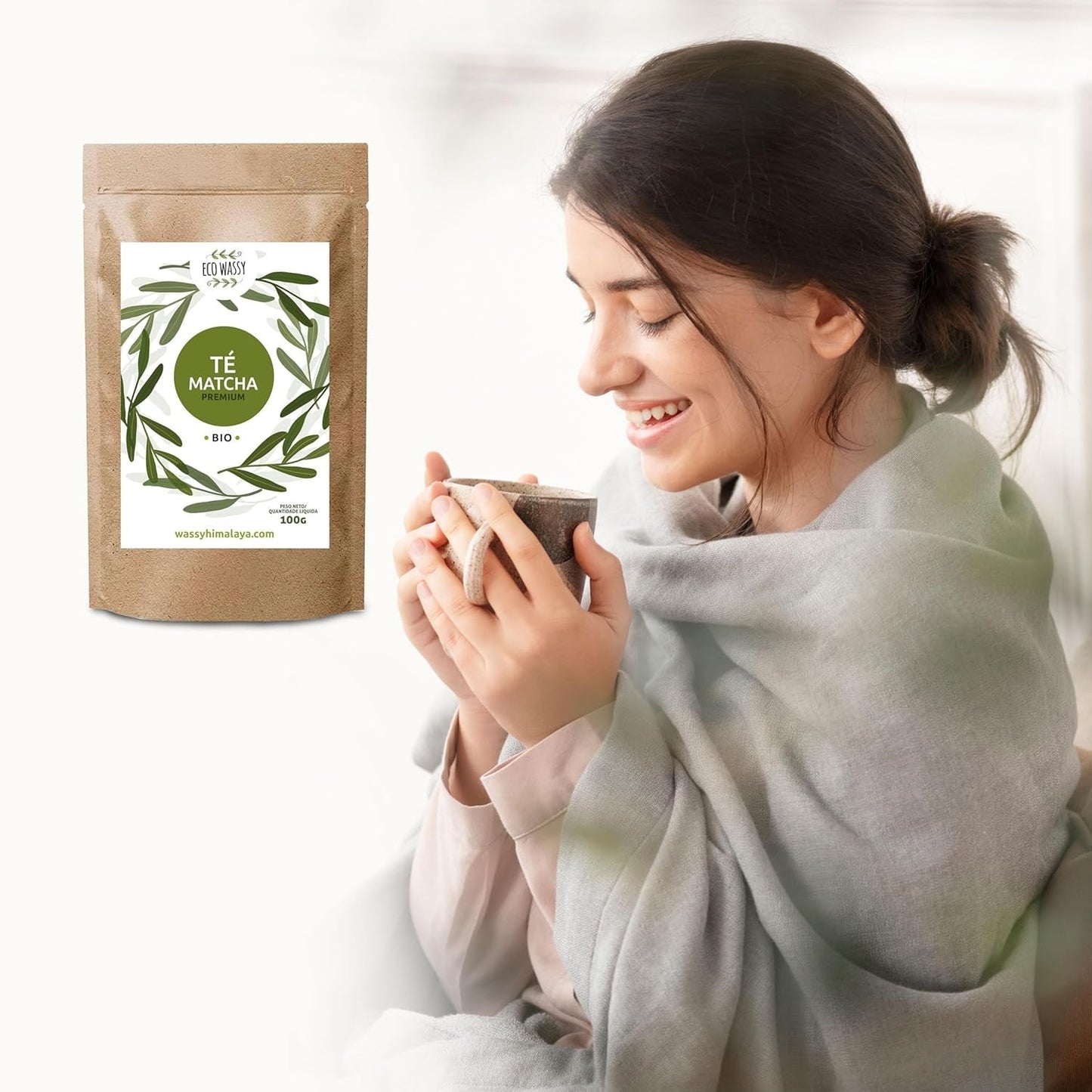 Japanischer Matcha-Tee, Premiumqualität, Pulver. 100 % natürlich. Grüntee-Reduzierer, kraftvoller Entgifter und Antioxidans. Rein kultivierter Matcha – Herkunft: Japan (100 g)