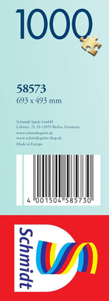 Schmidt Spiele 58573 Jeff Haynie, Mit Dem Wohnwagen Am Meer, Puzzle 1000 Teile Puzzle Naty Shop
