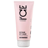 ICE Professional by Natura Siberica Repair My Hair Mask – Intensive Reparaturmaske für strapaziertes Haar – Mit Sibirischer Zeder und PRO-Keratin – 200 ml Naty Shop Colored Hair Mask 200 ml (1 Packung)