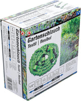 BGS DIY 70903 | Wasserschlauch | Textil | Flexibel | mit Gartendusche mit 7 Funktionen | 3-10 m