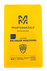 Martermühle Aßlinger Mischung Kaffeebohnen 1kg I Arabica I Geschmacksrichtungen: Haselnuss, Leichte Würze, Schokolade I Ganze Kaffee-Bohnen schonend geröstet, säurearm
