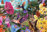 Ravensburger Puzzle 12001369 – Kolibris und Schmetterlinge – 200-teiliges Puzzle für ältere Menschen und Senioren mit größeren Puzzleteilen, Griff, großer Bildvorlage und Puzzlebasis. Puzzle Naty Shop